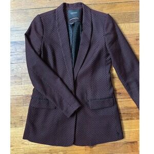 Scotch & Soda diamond blazer (Black and red)